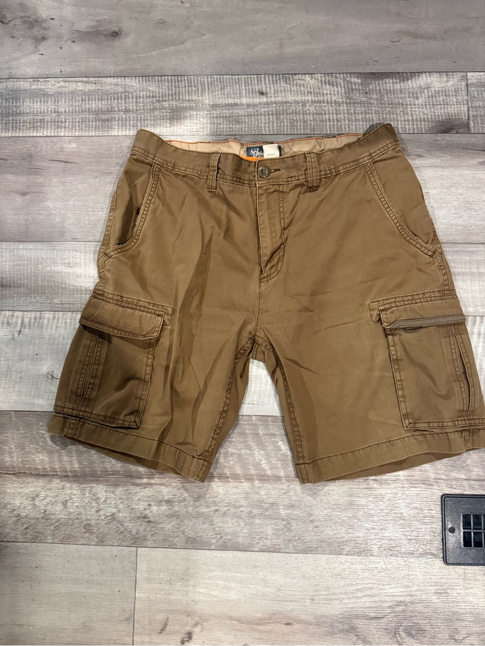 St. John's Bay Brown Men's Cargo Shorts - Utility Pockets